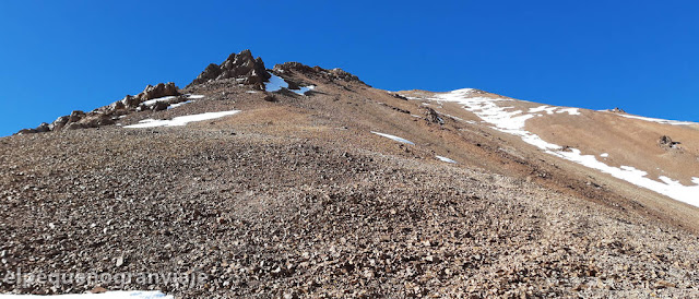 senda, ruta, filo, ascenso, cumbre, pico 4, ansilta