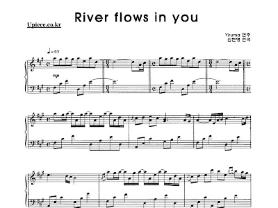 70以上 yiruma river flows in you piano sheet music with letters 190465