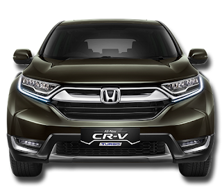 Tampilan depan grille baru all new honda cr-v