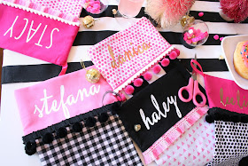 How fun is this Girly Stocking Making Brunch?!