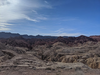 Scene at Valley of Fire Sate Park
