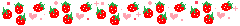 strawberry pixel art