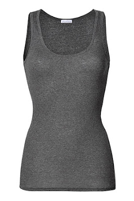 Charcoal Mélange Rib Tank Top