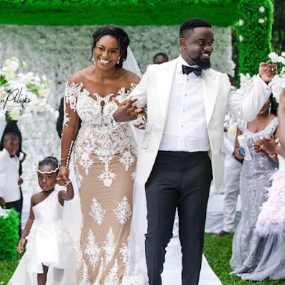 Sarkodie and wife