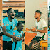 #BBNaija: Miracle Visits His Former School, Educates The Students, Plays With Them And Distributes Customized Jerseys Made Specially For Them! (Photos)