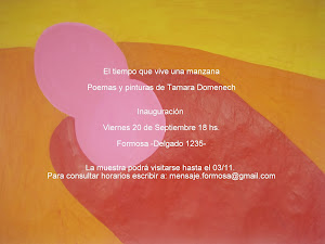 El tiempo que vive una manzana. Formosa. 2013.