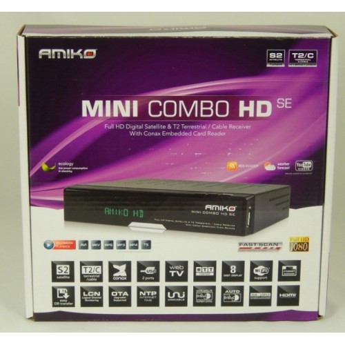 NOVA ATUALIZAÇÃO AMIKO MINI COMBO HD SE V2.3.32 - 09-12-2015