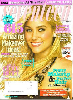 Lauren Conrad in Seventeen Magazine Pictures