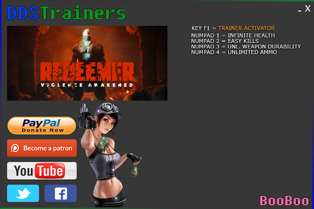 Redeemer Trainers and Cheats for PC