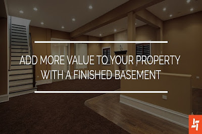 basement adds value to home