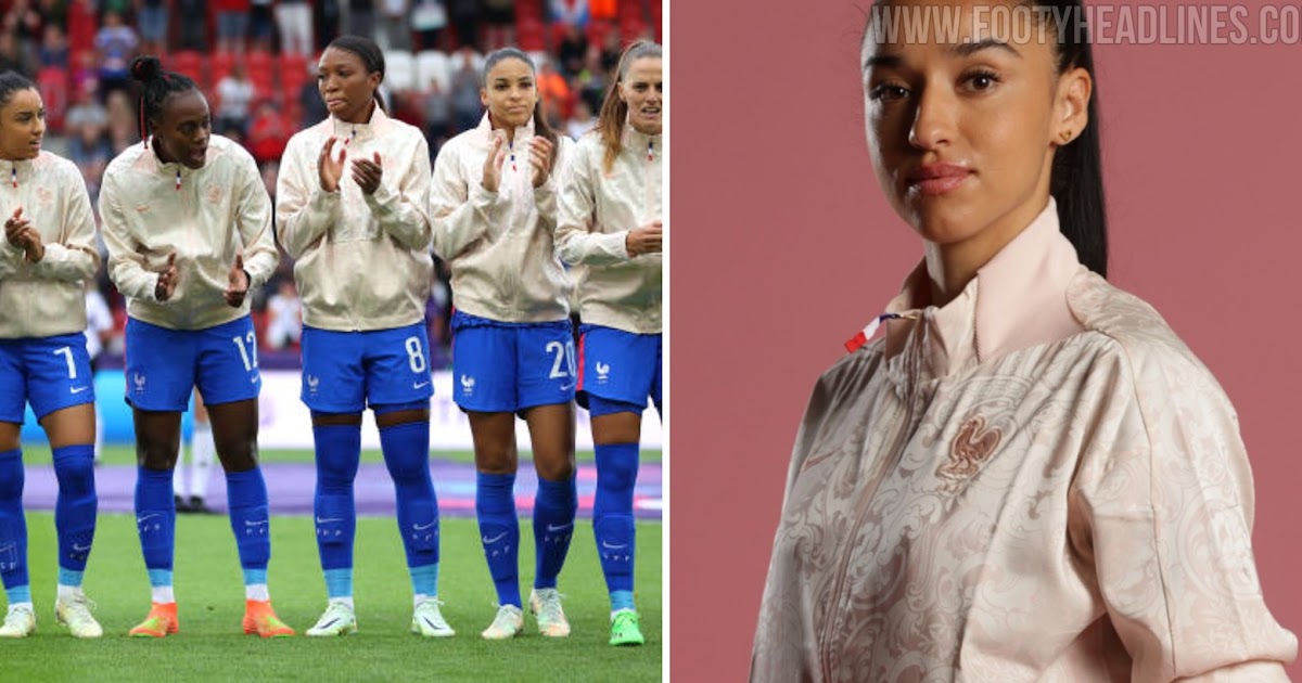 puenting Autor Charles Keasing Stunning Nike France Women's Euro 2022 Anthem Jacket Released - Footy  Headlines