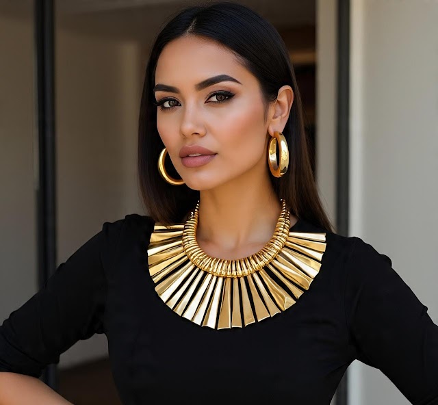 Chunky Gold Jewelry Trend