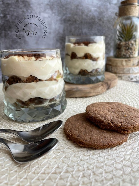 Tiramisu au speculoos - Recette facile - IG bas