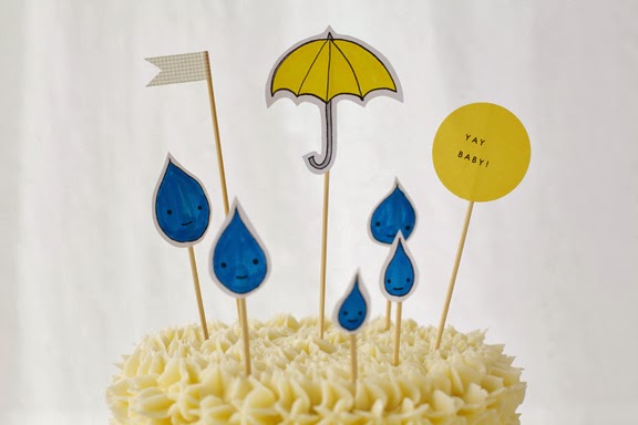 Drawing Is Fun: Handmade Custom Cake Toppers