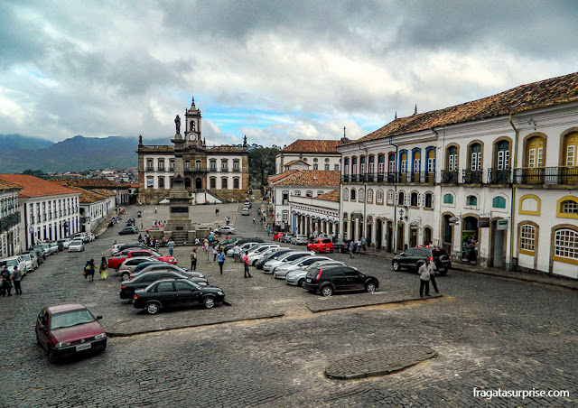 Praça Tiradentes, Ouro Preto, Minas Gerais