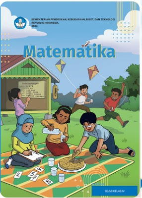 Download Buku siswa Matematika Kelas 4 SD / MI Kurikulum merdeka File PDF (Hanya 1 Buku)