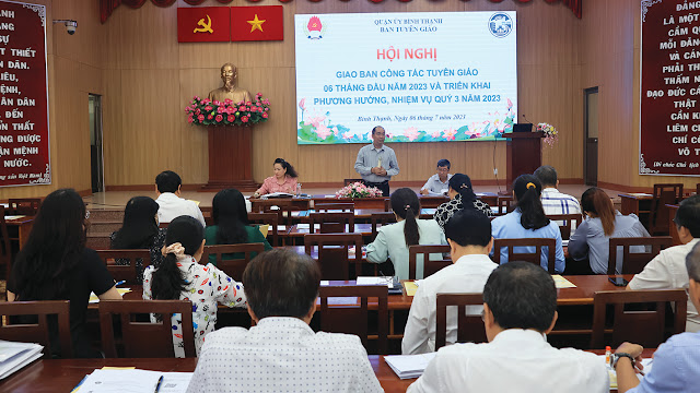 Đồng chí Võ Hoàng Phú phát biểu kết luận hội nghị.  (Ảnh: HH)