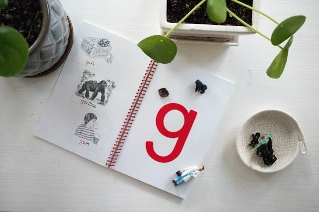 Supporting Montessori letter learning at home - ideas for how to practice letters 