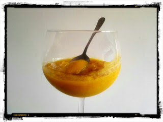 receta postre sorbete mango siempre hay hueco para el postre