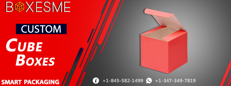 Make Custom Cube Boxes for your Products with brand logo and details