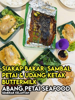 Makan Seafood Di Restoran Abang Petai Ikan Bakar Pasir Puteh Kelantan