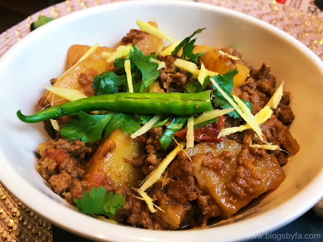 aloo keema recipe