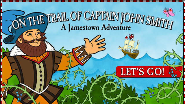 http://kids.nationalgeographic.com/games/adventure/on-the-trail-of-captain-john-smith/