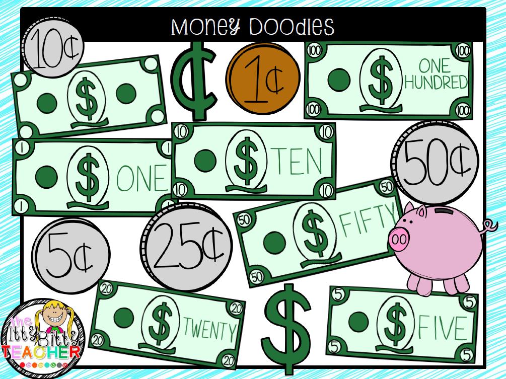 https://www.teacherspayteachers.com/Product/Clipart-Money-Doodles-1724872