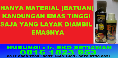 KIMIA PENDETEKSI EMAS BATUAN