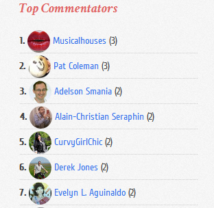 add top commentators widget to blogger