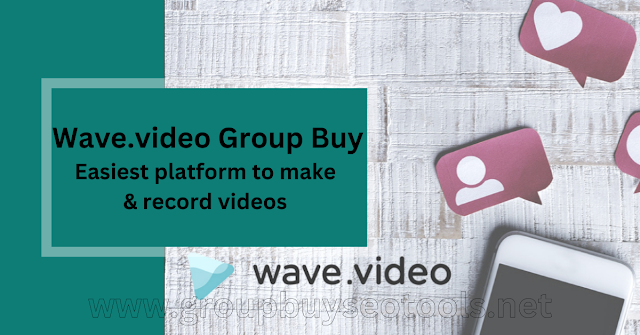 Wave.video Group Buy-Easiest platform to make & record videos