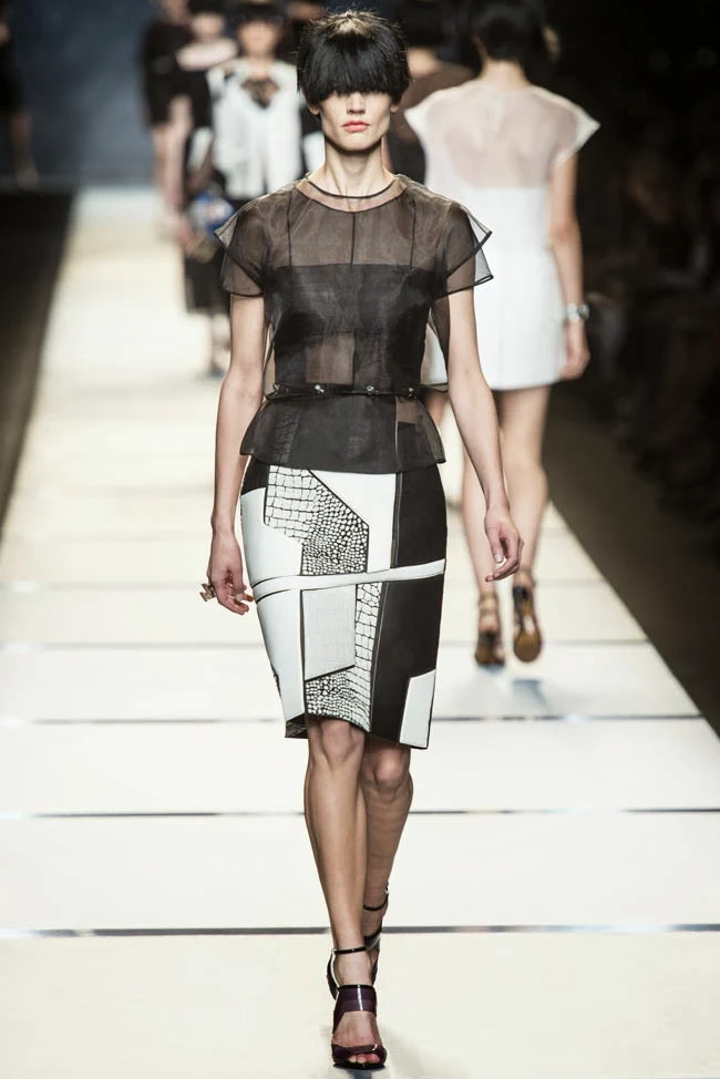 Fendi Spring/Summer 2014 Milan Fashion Week