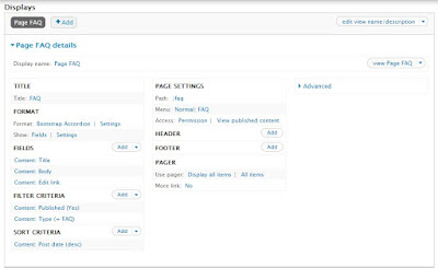 membuat view bootstrap accordion di drupal