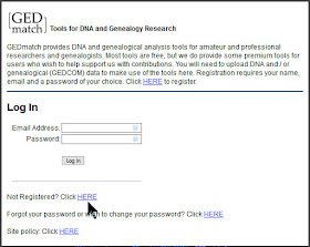 GEDmatch login