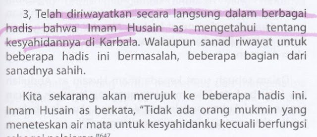 Aqidah Nyleneh Syiah: Husain RA Tahu tentang Kesyahidannya di Karbala