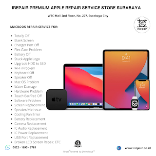 Berikut ini adalah Daftar Kode Error pada Apple MacBook Pro dan MacBook Air