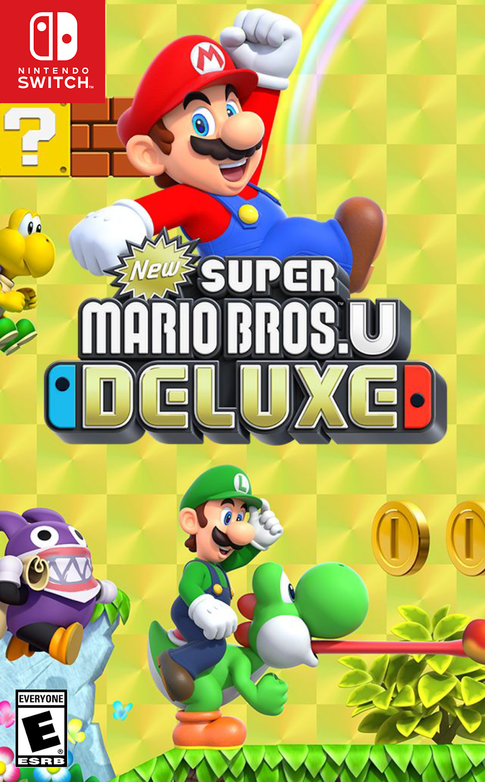 New Super Mario Bros. U Deluxe - Cover Art