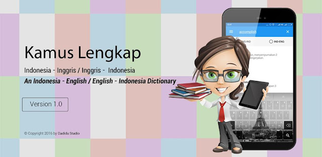 Indonesia - English Dictionary (Kamus bahasa Inggris Indonesia terbaik)