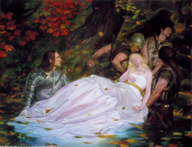 lady shalott painting