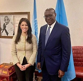 وزيرة التعاون تلتقي المستشار الخاص للأمين العام للأمم المتحدة للشئون الإفريقية بالعاصمة الإيطالية روما