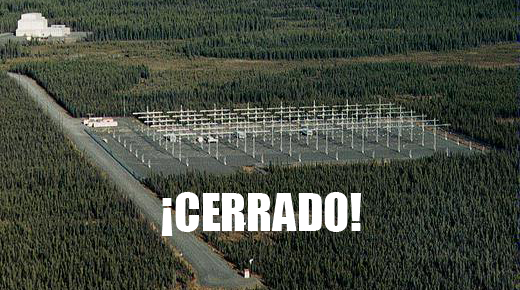 Clausuran el programa HAARP