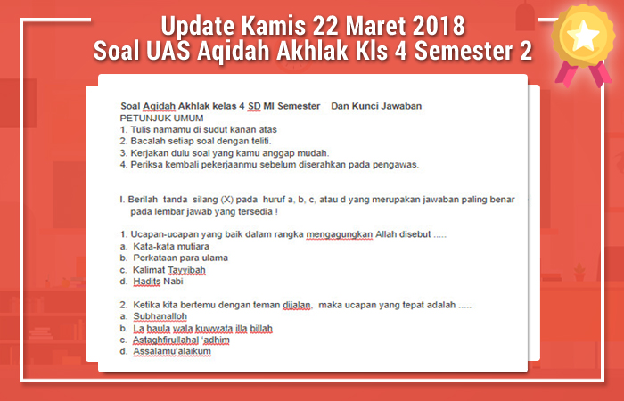 Naskah Soal Ukk.NaskahSoal UJIAN KENAIKAN KELAS UKK IPA 