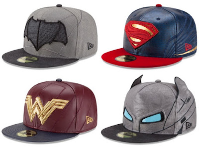 Batman v Superman: Dawn of Justice Character Armor 59Fifty Fitted Hat Collection by New Era - Batman, Superman, Wonder Woman & Armored Batman