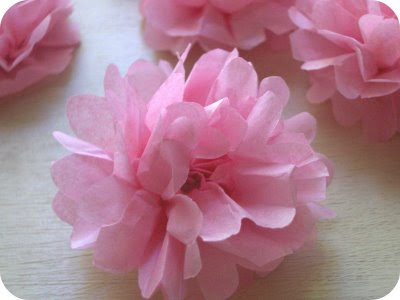 paper flowers how to make. tissue paper flowers how to