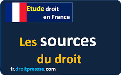 Les sources du droit