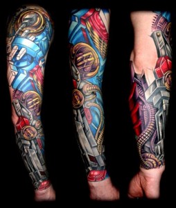 Tattoo Sleeve Designs on Music Tattoo Sleeve