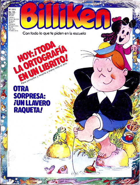 La Pequeña Lulu, Revista Billiken, Little Lulu, Decada de los 80, historietas.