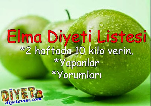 elma diyeti yorumları