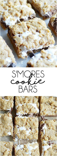 S’mores Cookie Bars