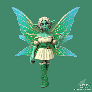 seafoam - faerie, pixie, sorceress